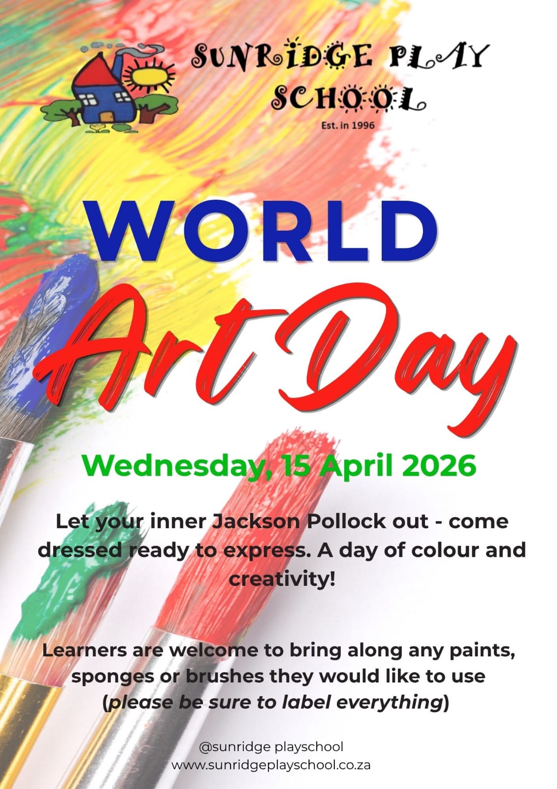 World Art Exhibition at Sunridge Play School